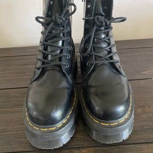 Gently used DR. MARTENS Jadon Womens Platform Boots size 8